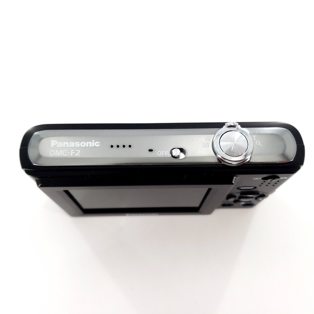 Panasonic LUMIX DMC-F2 10.1 MP Digital Camera Black w/ Battery, Charger, SD Card - Picture 7 of 15